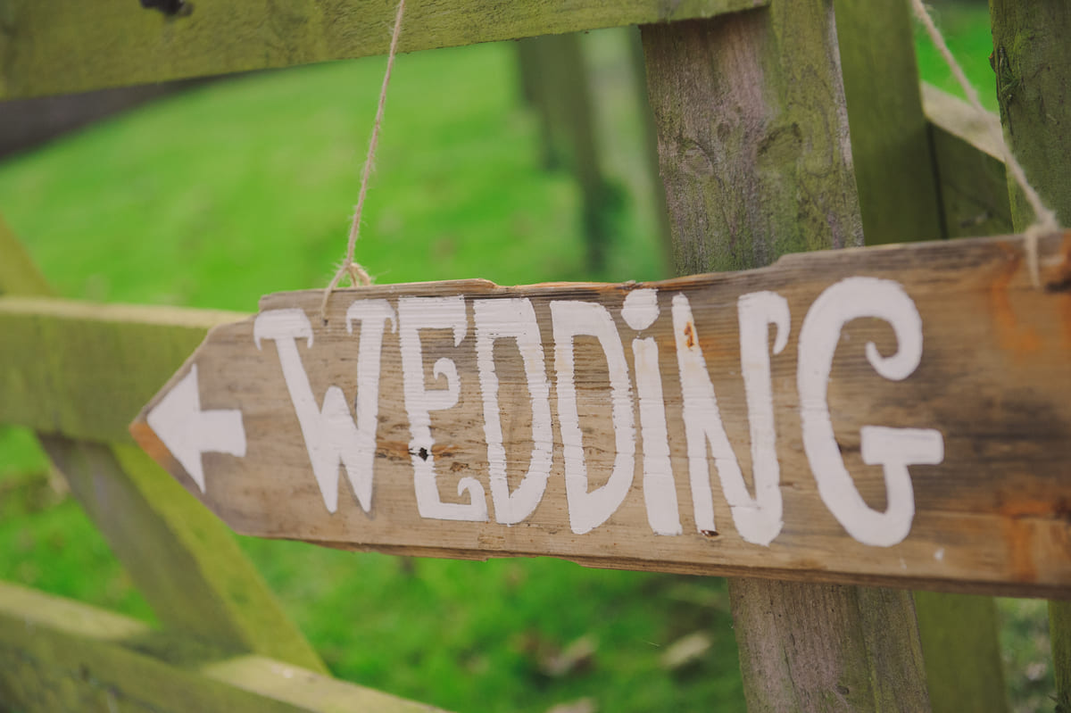 wedding ideas sign